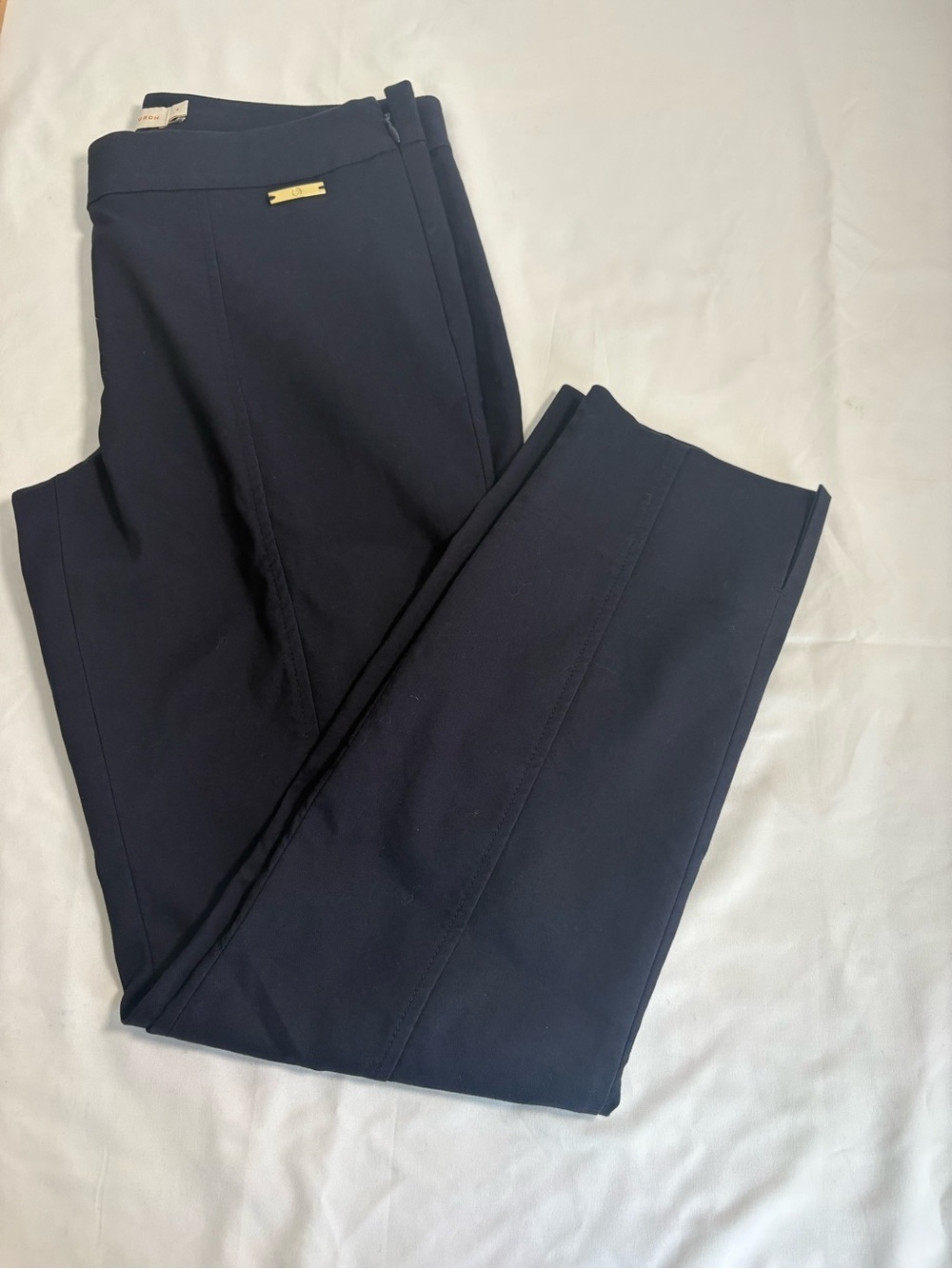 Tory Burch Men's Dark Navy Dress Pants